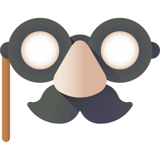 Costume carnival party man icon