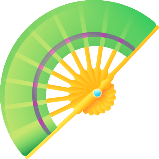 Fan protection chinese traditional icon