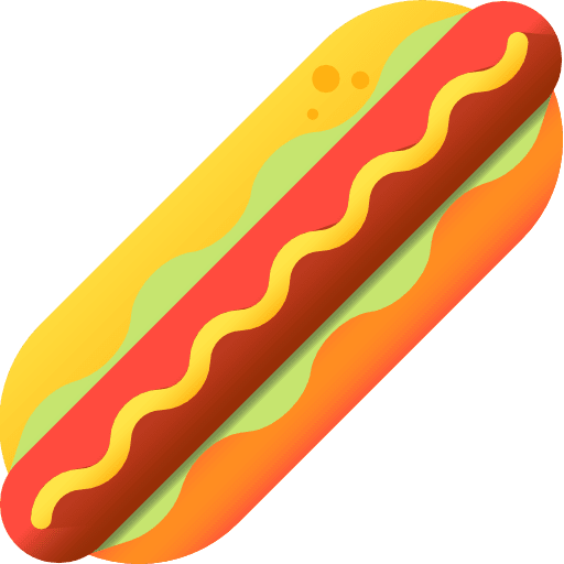 Hotdog hotdog hobbies and free time sandwich icon
