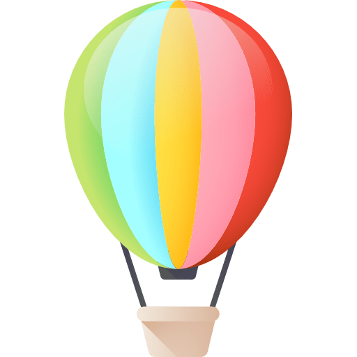 Balloon air flight balloon icon