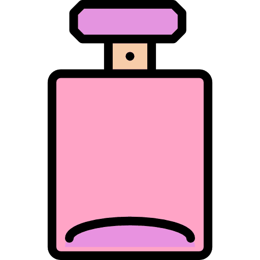 Cologne bottle spray bottle smell icon