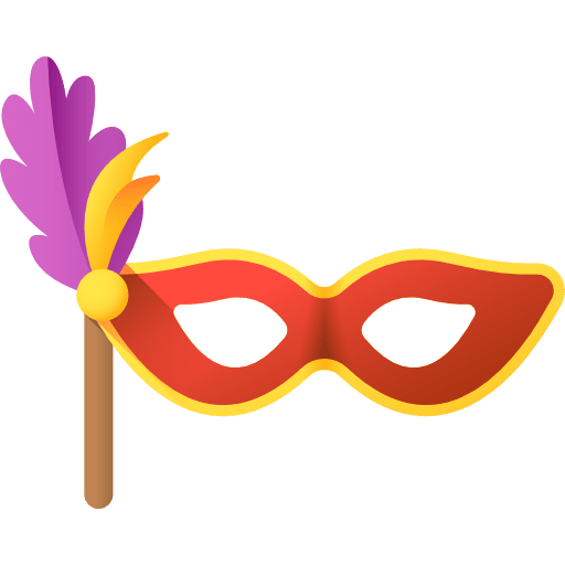 Mardi gras new orleans carnival celebration icon