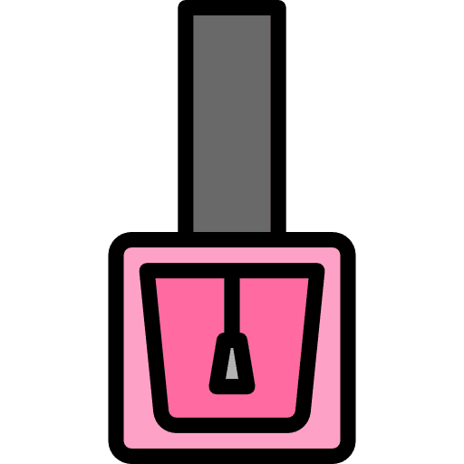 Nail polish bottle feminine polish icon