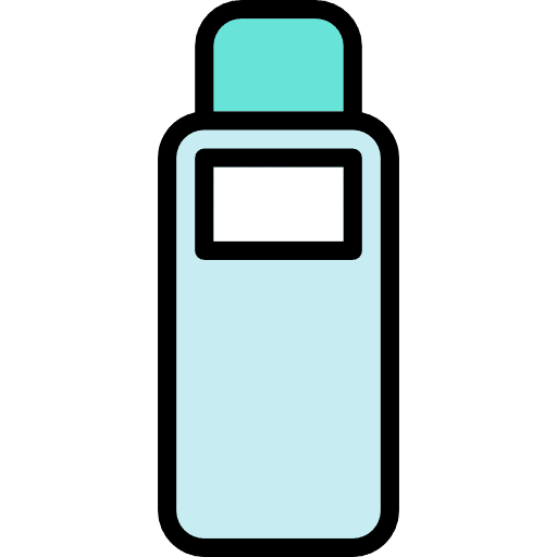 Toner healthcare and medical skincare make up icon