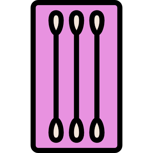 Cotton buds cotton buds beauty cotton icon