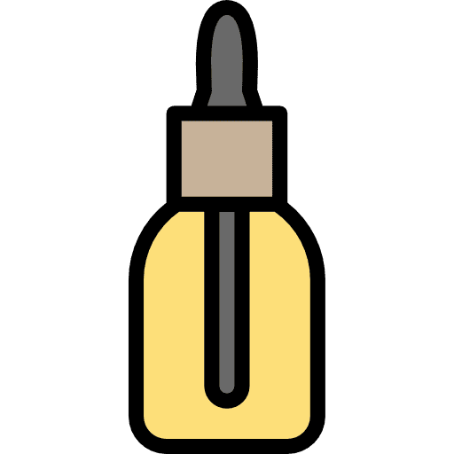 Organic oil facial cosmetics women icon