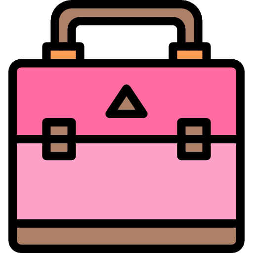 Bag cosmetic accessory bag icon