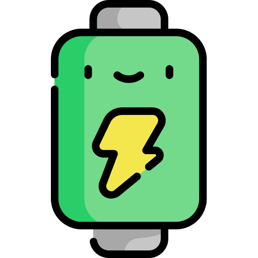 Battery technology full battery battery level icon