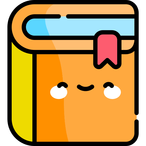 Book book smiley address book icon