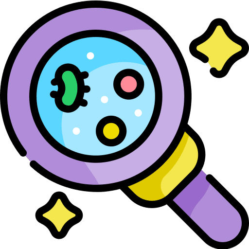 Loupe detective tools and utensils search icon