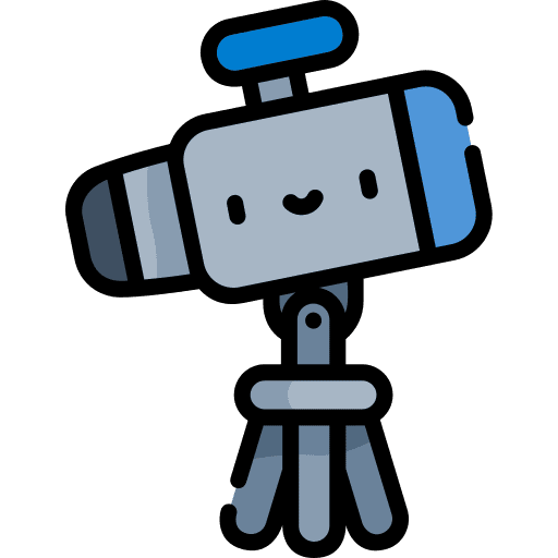 Telescope space telescope smiley icon