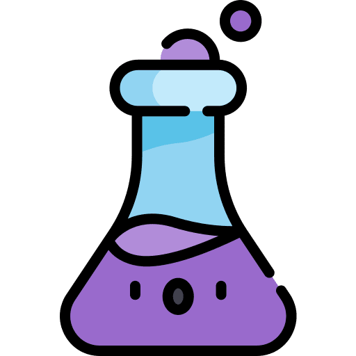 Test tube education laboratory science icon