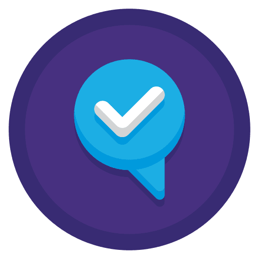 Correct verified right correct icon