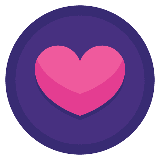 Heart lover facebook like heart icon