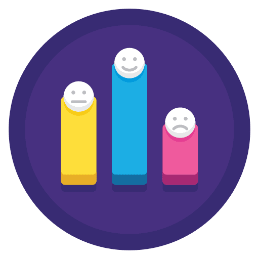 Graph vertical vertical bars graph icon