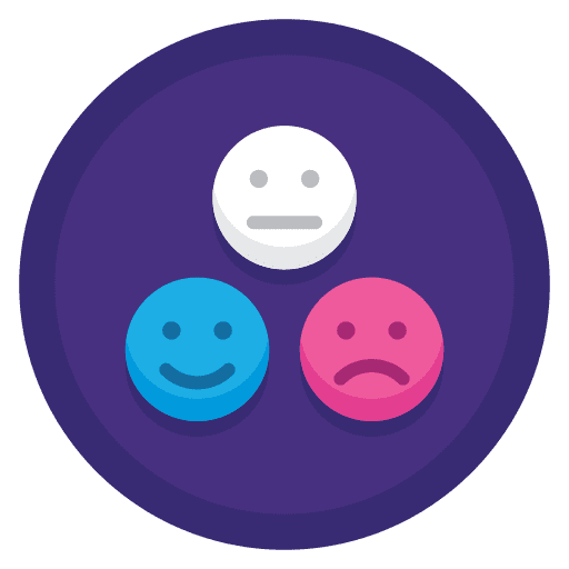 Satisfaction meter satisfaction smileys icon