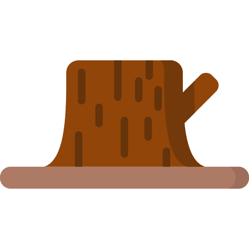 Log wood log wooden icon