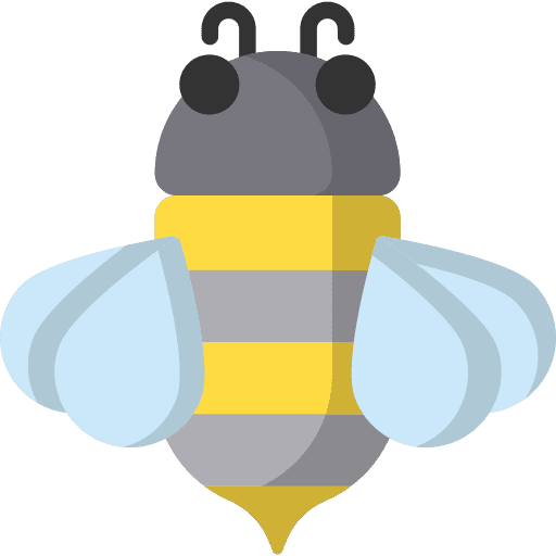 Bee nature animal kingdom bee icon