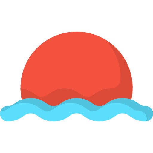 Sunset weather sunset sun icon