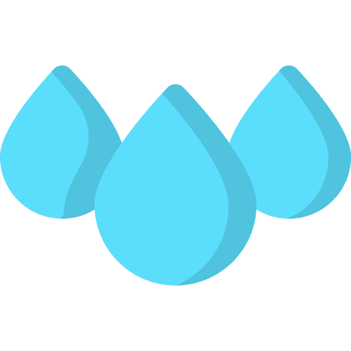 Water rain drop drops icon