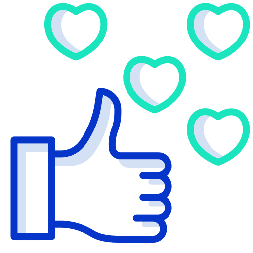 Love like love appreciation icon