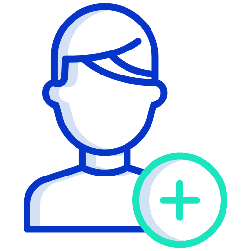 Man user subscriber people icon