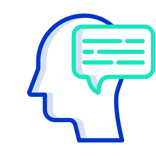 User people avatar thoughts icon