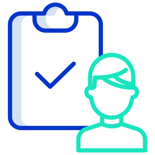 User check mark avatar people icon