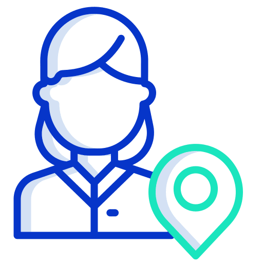 User pin profile user icon