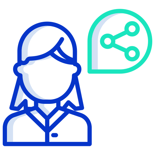 User social share user icon