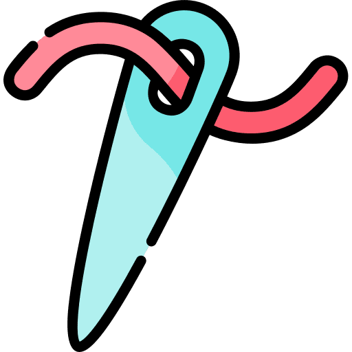 Needle needles threads tools icon