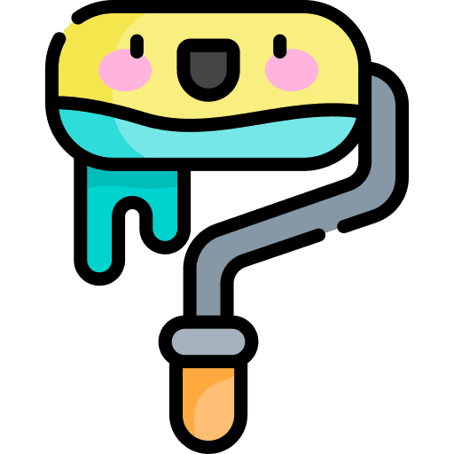 Roller improvement painter edit tools icon