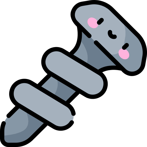 Screw construction and tools tools building trade icon