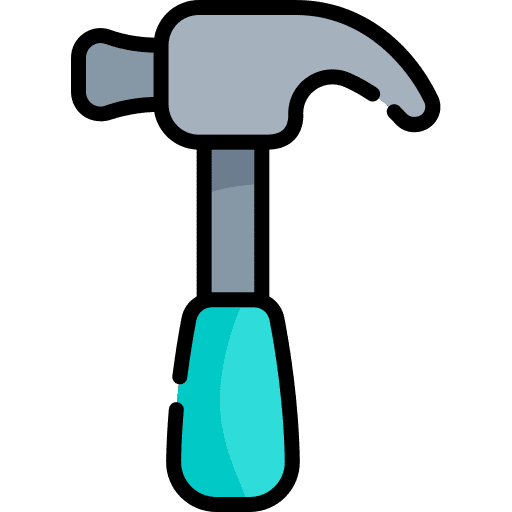 Hammer construction work tools hammer icon