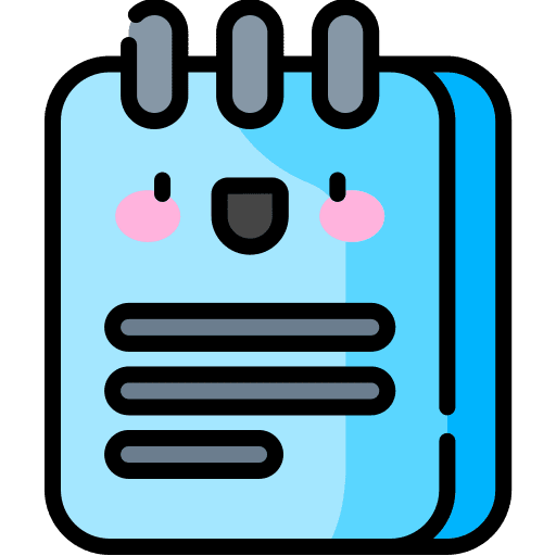 Notebook bookmark agenda address book icon