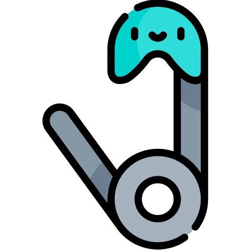 Safety pin tools safety miscellaneous icon