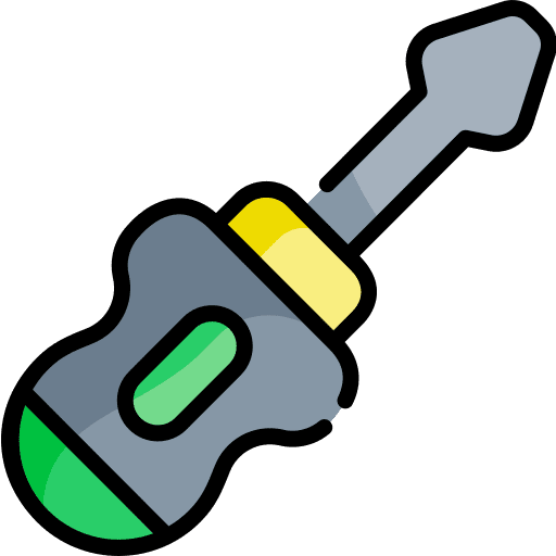 Screwdriver toolbox home repair repair icon