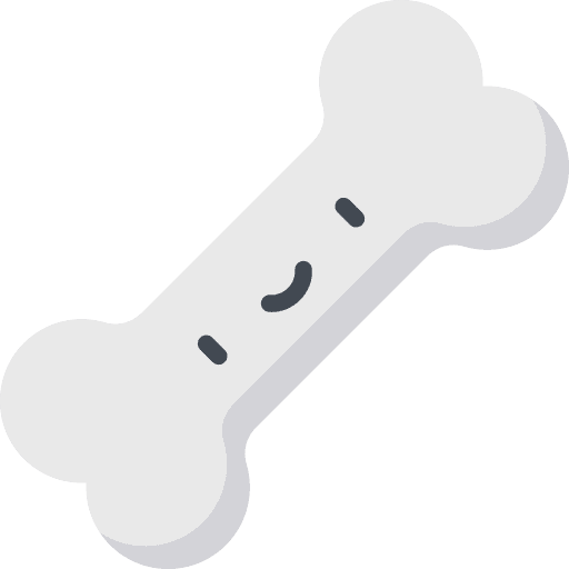 Bone bones animals dog icon
