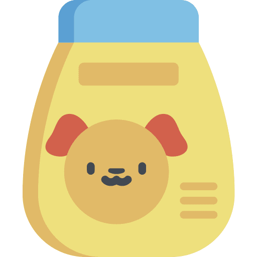 Dog food animals pet dog icon