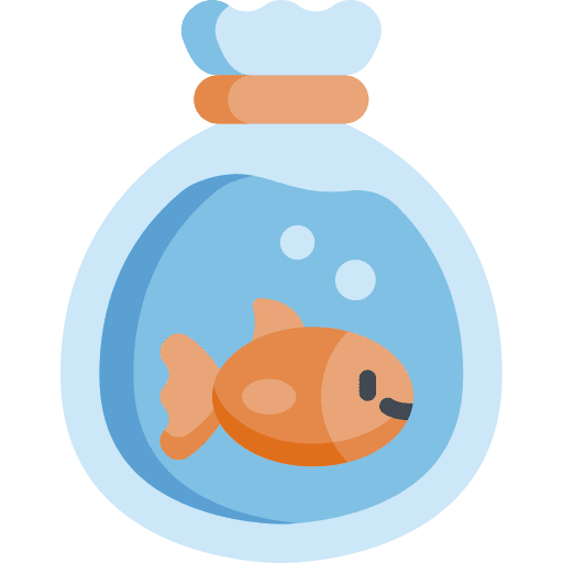 Fish fish bag animal icon