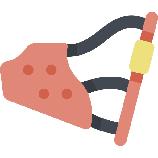 Muzzle pets security protection icon