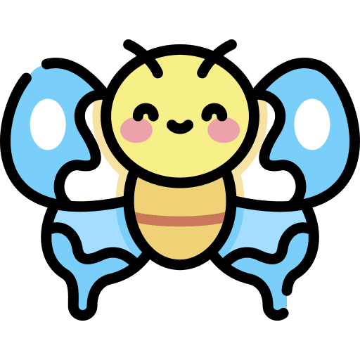 Butterfly entomology nymph butterfly icon