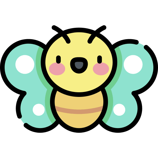 Butterfly insect bug entomology icon