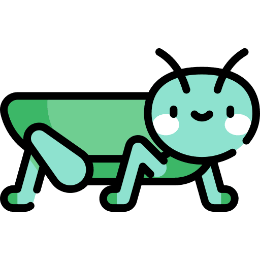 Grasshopper animal kingdom grasshopper wildlife icon