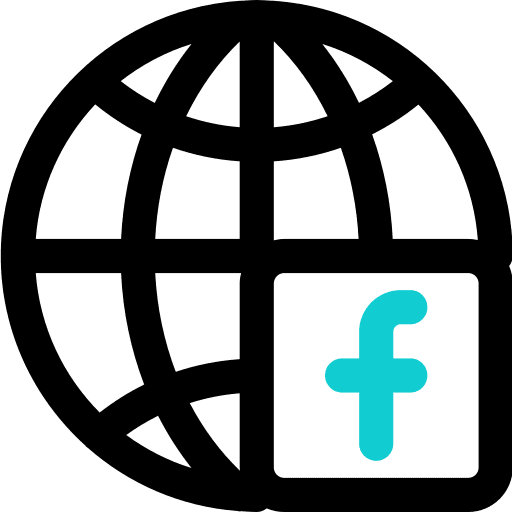 Facebook facebook browser social media icon