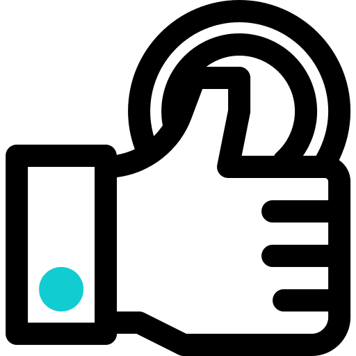 Like benefits like business and finance icon