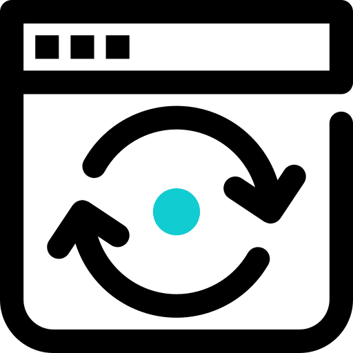 Reload setup interface computing icon