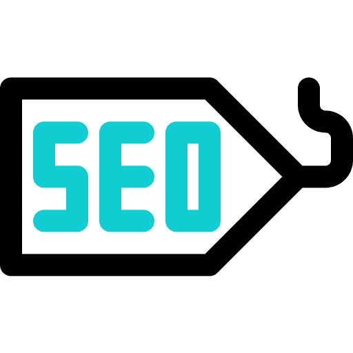 Seo tag seo tag search engine optimization seo and web icon