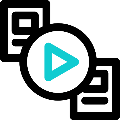 Smartphone play button touch screen mobile phone icon