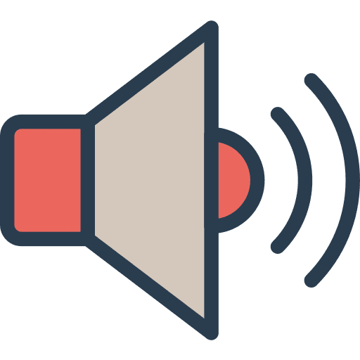 Speaker audio volume speaker icon